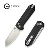 Civivi C23073-1 Yonder Folding Knife w/ Black G10 Handle – 14C28N Sandvik Steel