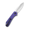 Civivi C907V Elementum Folding Knife w/ Purple G10 Handle - D2 Steel