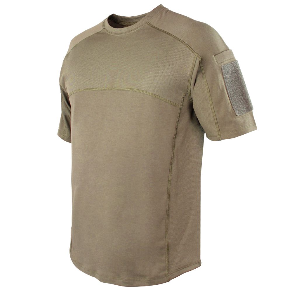 Condor Trident Battle Top Short Sleeve Shirt – TAN