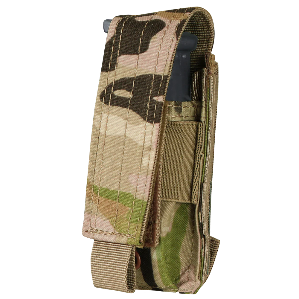 Condor Single Pistol Mag Pouch – Multicam | Condor