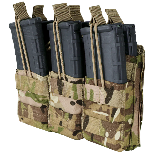 Condor Triple Stacker M4 Mag Pouch -Multicam by Condor