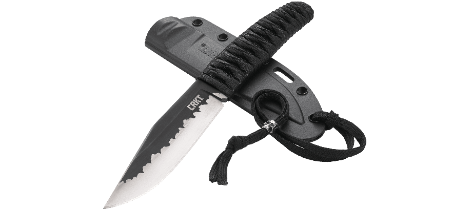 CRKT 2290 NISHI Fixed Blade Knife w/ Hard Sheath