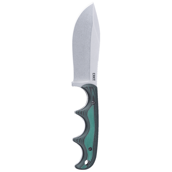 CRKT 2376 Minimalist Nessmuk Fixed Blade Knife – Green/Black Handle