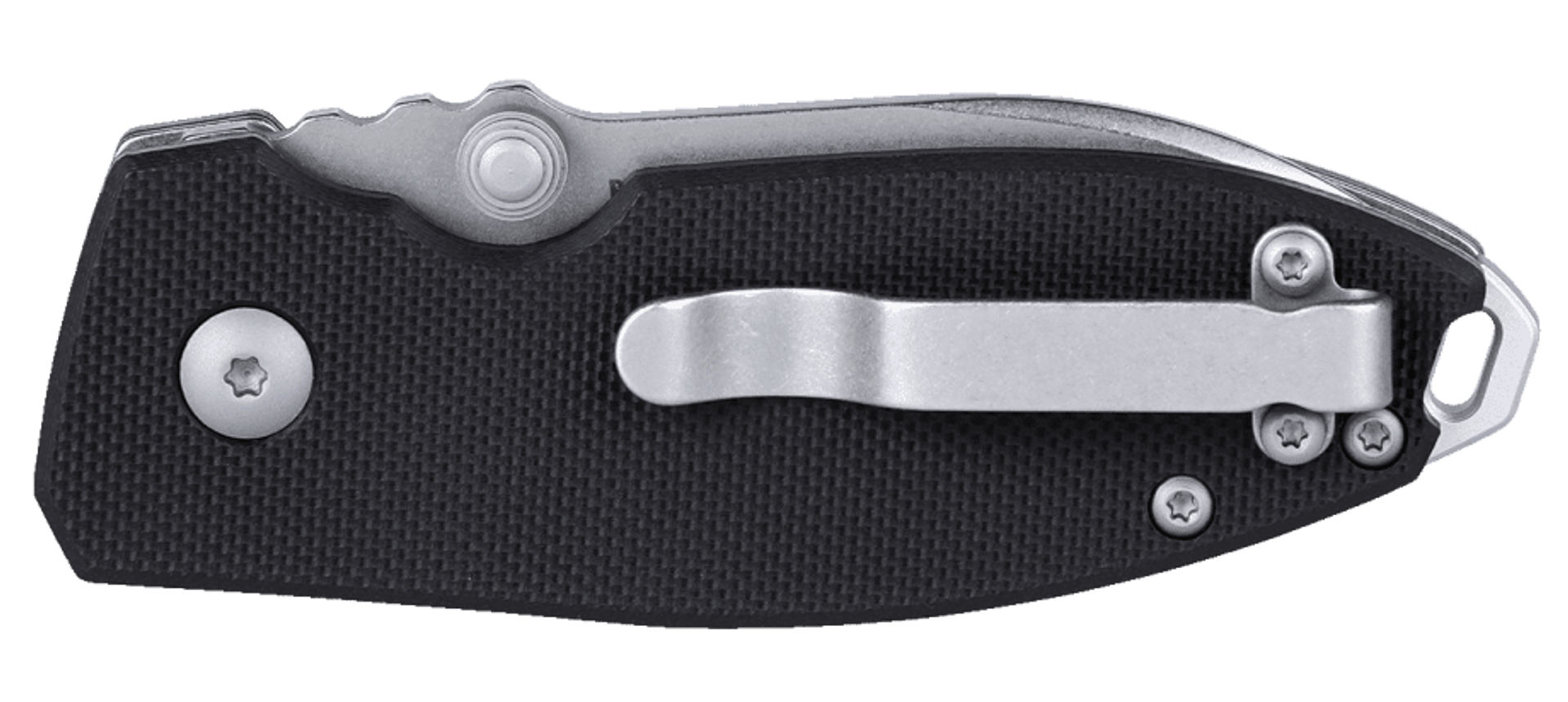 CRKT 2474 Squid Button Lock Folding Knife – Black