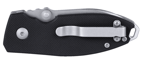 CRKT 2474 Squid Button Lock Folding Knife – Black
