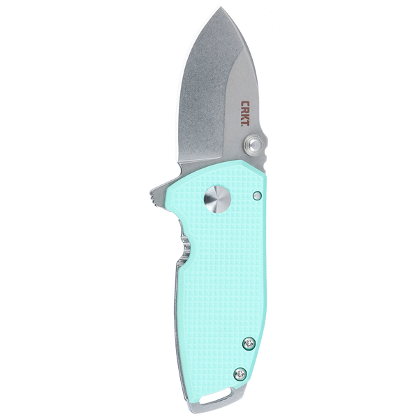 CRKT 2485B Squid Compact Folding Knife – D2 Steel w/ Blue Handle | CRKT