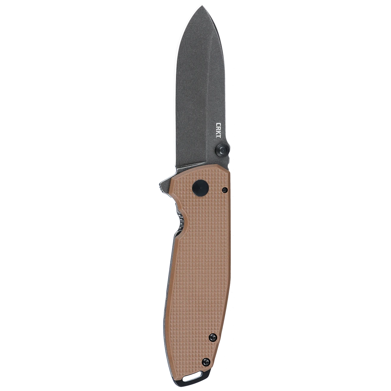 CRKT 2495B Squid XM Assisted Open Folding Knife - D2 Steel w/ Dark Earth G10 Handle