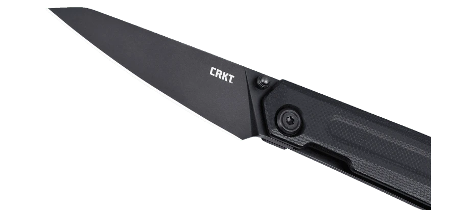 CRKT 2670 Straight Framelock Folding Knife - D2 Steel w/ Black G10 Handle