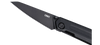 CRKT 2670 Straight Framelock Folding Knife - D2 Steel w/ Black G10 Handle