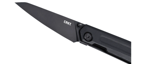 CRKT 2670 Straight Framelock Folding Knife - D2 Steel w/ Black G10 Handle
