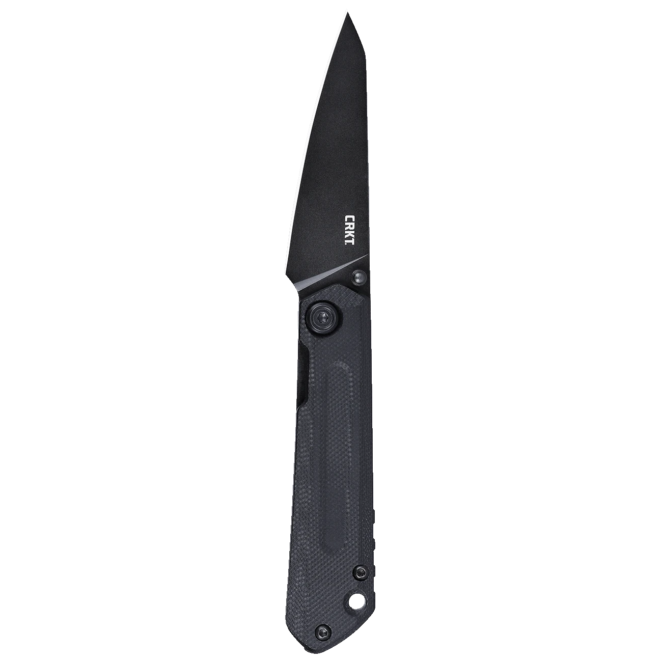 CRKT 2670 Straight Framelock Folding Knife - D2 Steel w/ Black G10 Handle