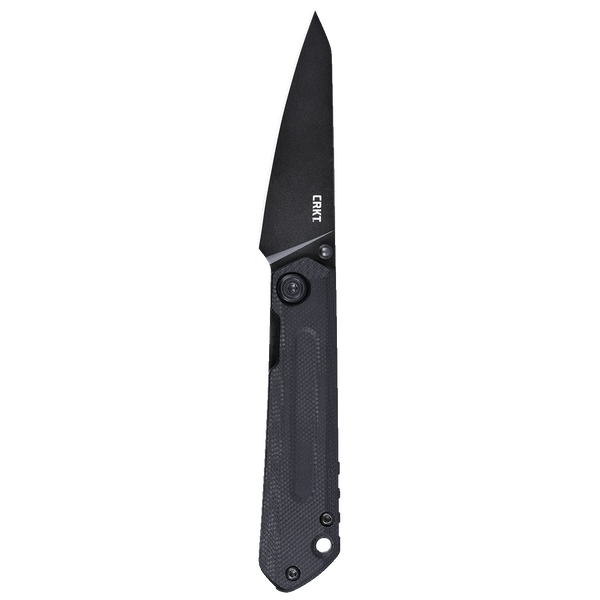 CRKT 2670 Straight Framelock Folding Knife - D2 Steel w/ Black G10 Handle