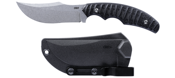 CRKT 3610 Burrower Fixed Blade Knife w/ Sheath – D2 Steel