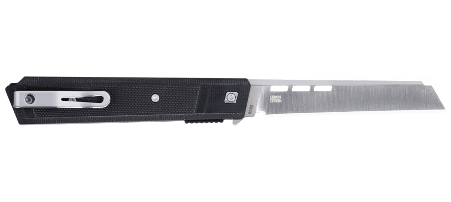 CRKT 3840 Zephyr Liner Lock Folding Knife – D2 Steel, Black Handle