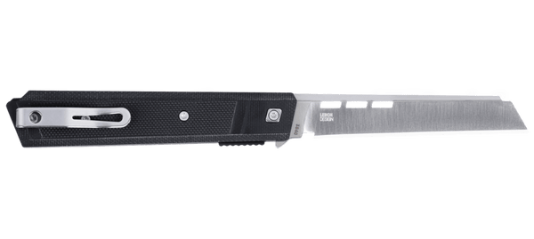 CRKT 3840 Zephyr Liner Lock Folding Knife – D2 Steel, Black Handle