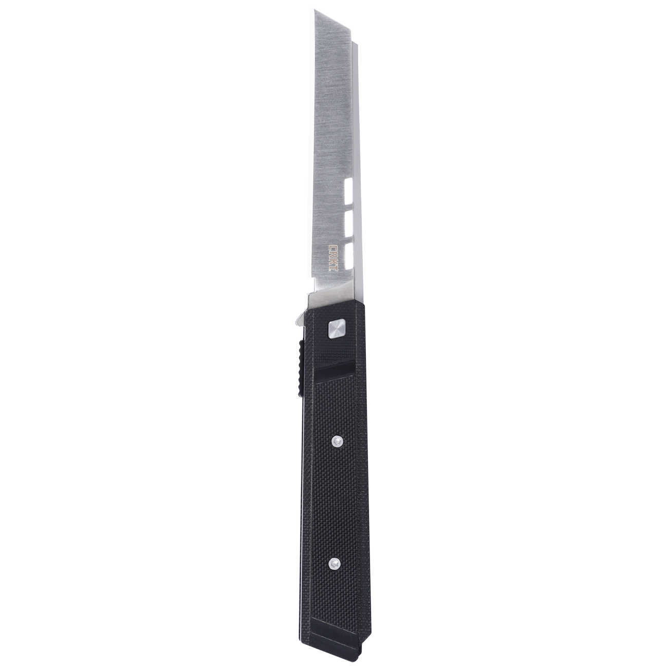 CRKT 3840 Zephyr Liner Lock Folding Knife – D2 Steel, Black Handle