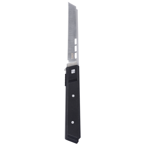 CRKT 3840 Zephyr Liner Lock Folding Knife – D2 Steel, Black Handle