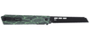 CRKT 3840 Zephyr Liner Lock Folding Knife – 14C28N Steel, Green/Black Handle
