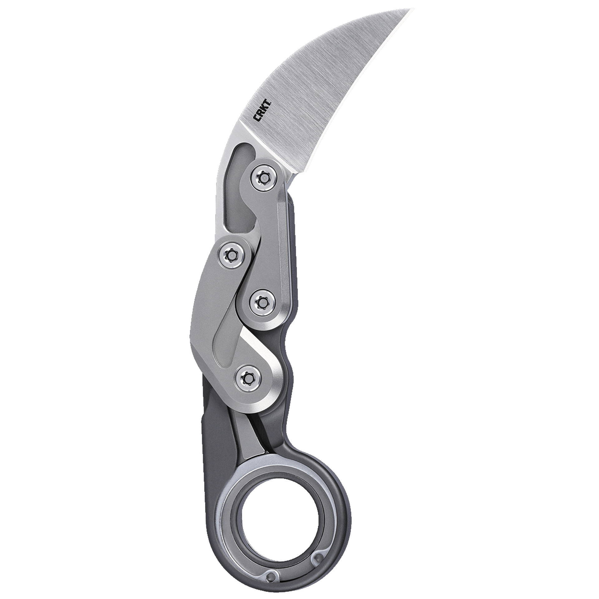 CRKT 4040G Provoke Retractable Karambit - Silver D2 Steel