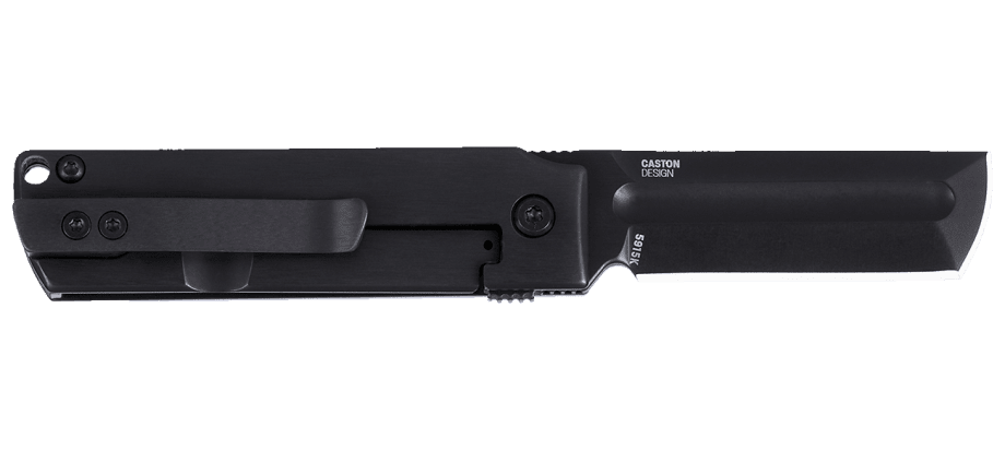 CRKT 5915K MinimalX Frame Lock Folding Knife - Black Chrome