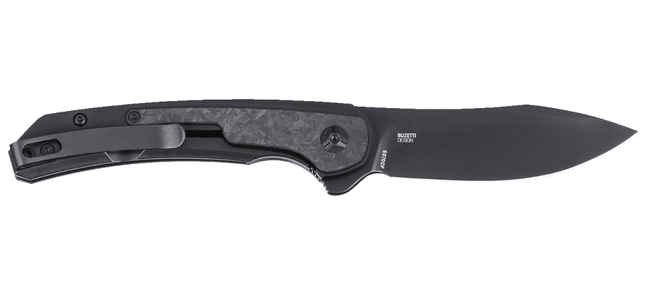 CRKT 6070CF Padawan Frame Lock Folding Knife – 14C28N Steel w/ Carbon Fiber Handle