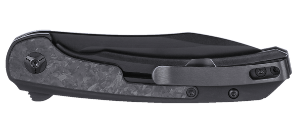 CRKT 6070CF Padawan Frame Lock Folding Knife – 14C28N Steel w/ Carbon Fiber Handle