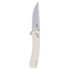 CRKT 7075S Q Compact Crossbar Lock Folding Knife – 14C28N Steel w/ Sand Handle