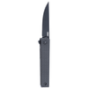 CRKT 7081D2K CEO Microflipper Folding Knife – D2 Steel, Black Aluminum Handle