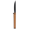 CRKT 7097DX CEO Flipper Folding Knife - Desert Tan Handle
