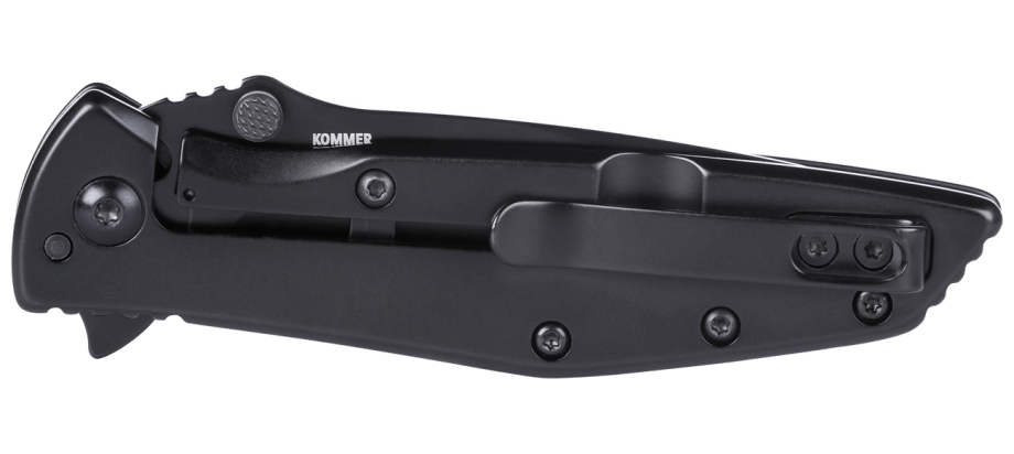 CRKT 7600K Slag Assisted Folding Knife – D2 Steel, Black