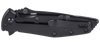 CRKT 7600K Slag Assisted Folding Knife – D2 Steel, Black
