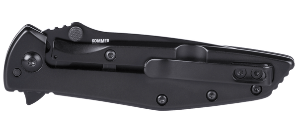 CRKT 7600K Slag Assisted Folding Knife – D2 Steel, Black