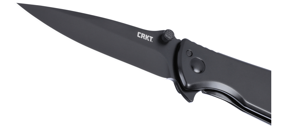 CRKT 7600K Slag Assisted Folding Knife – D2 Steel, Black