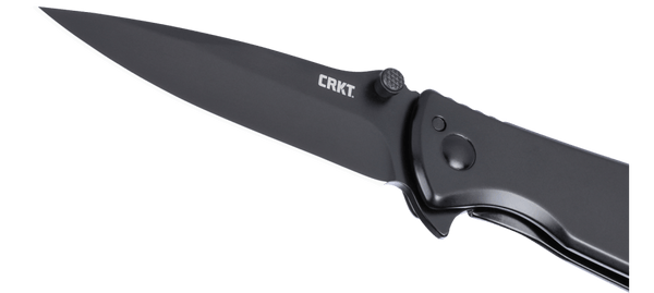 CRKT 7600K Slag Assisted Folding Knife – D2 Steel, Black