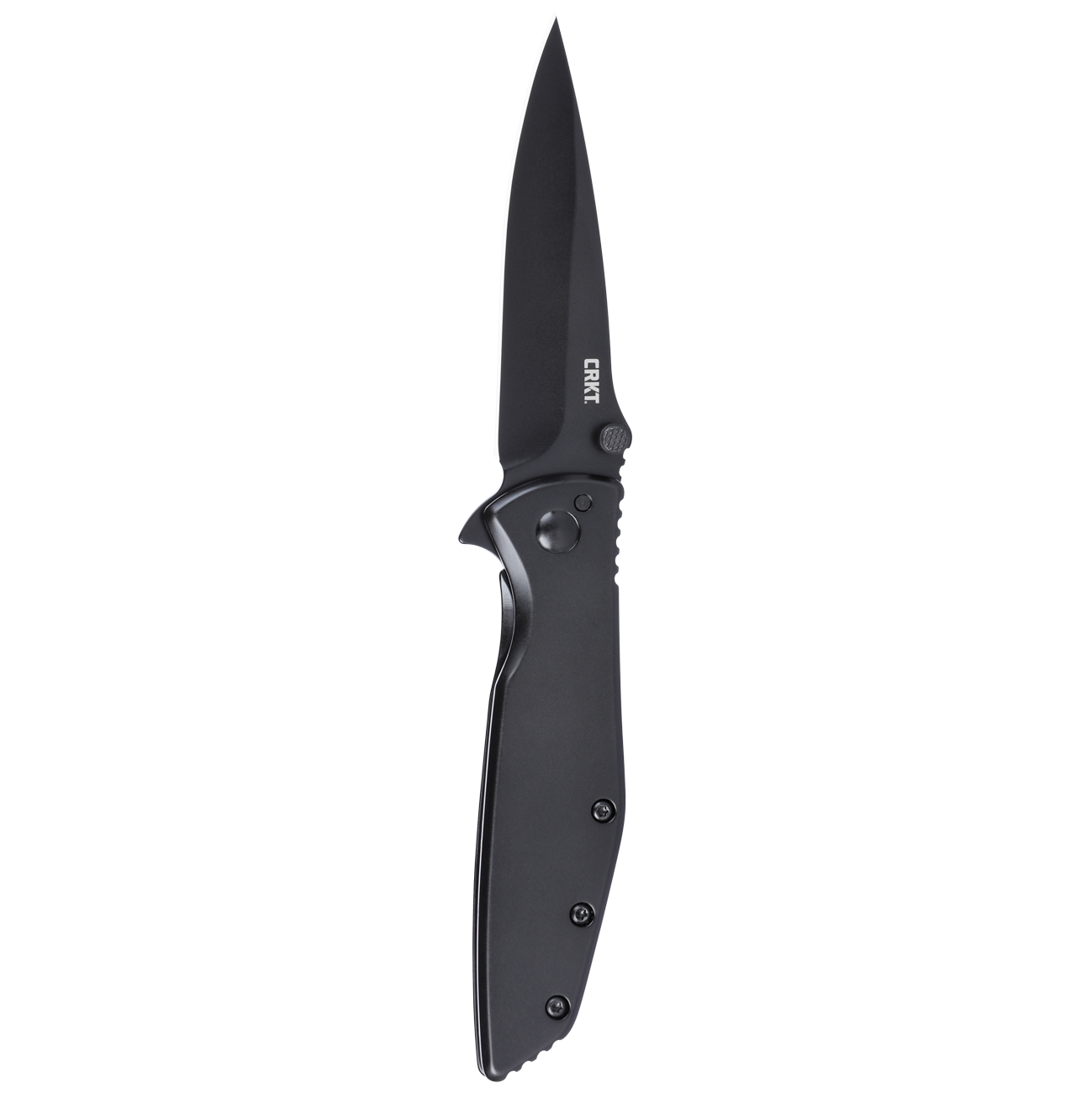 CRKT 7600K Slag Assisted Folding Knife – D2 Steel, Black