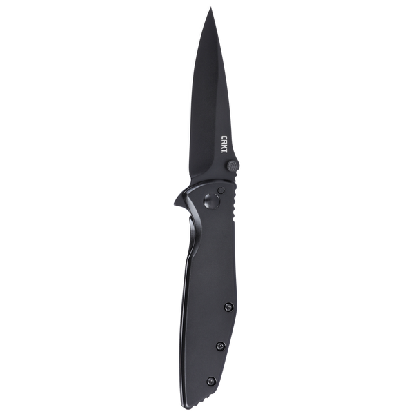 CRKT 7600K Slag Assisted Folding Knife – D2 Steel, Black