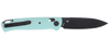 CRKT K430BKP Counterpart Crossbar Folding Knife – 12C27 Steel w/ Aqua Handle