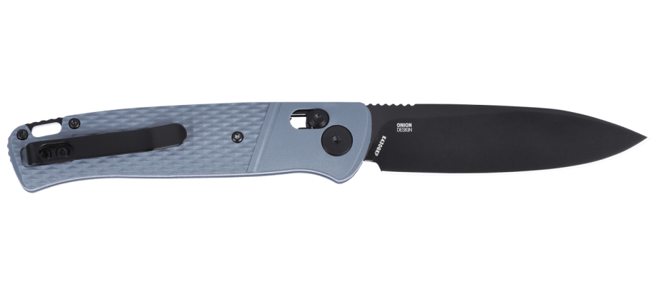 CRKT K430GKP Counterpart Crossbar Folding Knife – 12C27 Steel w/ Gray Handle