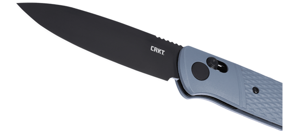 CRKT K430GKP Counterpart Crossbar Folding Knife – 12C27 Steel w/ Gray Handle