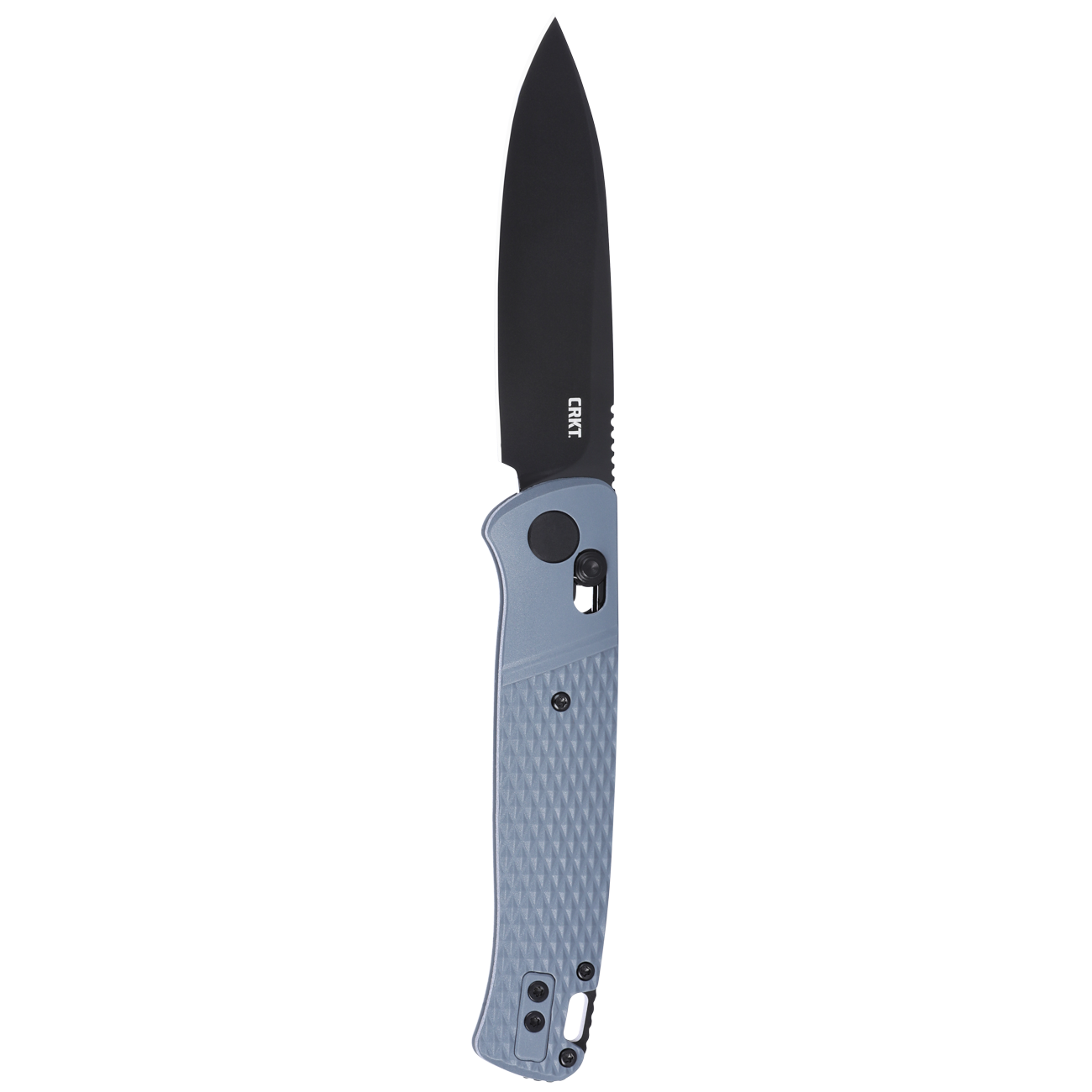 CRKT K430GKP Counterpart Crossbar Folding Knife – 12C27 Steel w/ Gray Handle