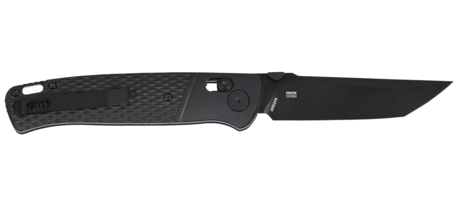 CRKT K431KKP Counterpart Crossbar Folding Knife – 12C27 Steel w/ Black Handle