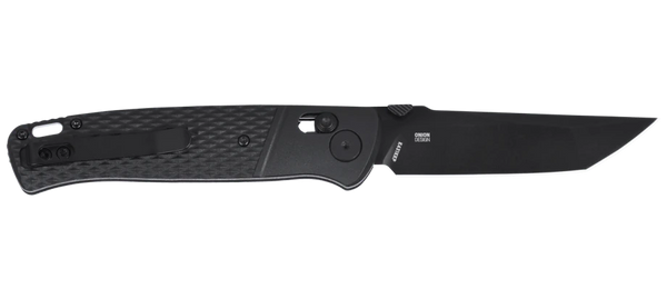 CRKT K431KKP Counterpart Crossbar Folding Knife – 12C27 Steel w/ Black Handle