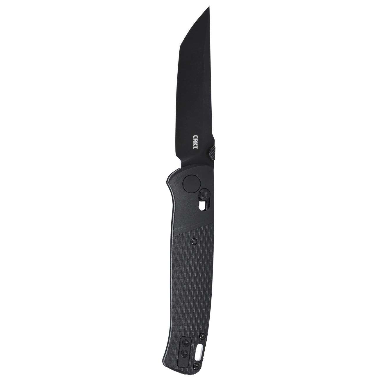 CRKT K431KKP Counterpart Crossbar Folding Knife – 12C27 Steel w/ Black Handle