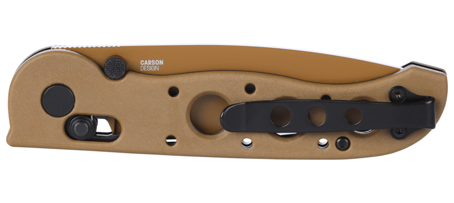 CRKT M16-02XD Crossbar Lock Folding Knife – Desert Tan