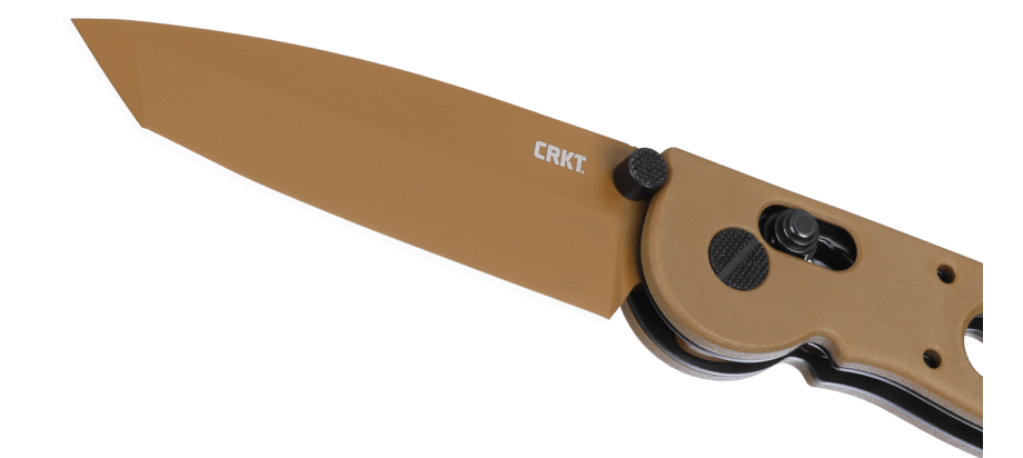 CRKT M16-02XD Crossbar Lock Folding Knife – Desert Tan