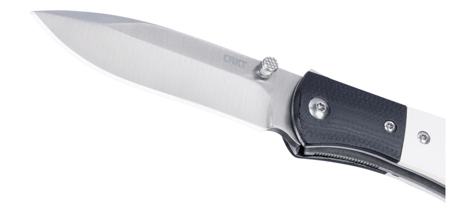 CRKT M4-02M Assisted Opening Folding Knife – White Handle