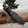 Cold Steel CS-36JSK Master Hunter Fixed Blade Knife w/ Hard Sheath - VG10 SAN MAI Steel