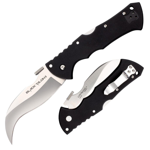Cold Steel Black Talon Folding Knife – S35VN Steel | Cold Steel