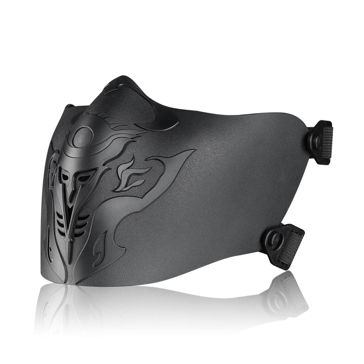 Amomax Ferro Polymer Half Face Airsoft Mask | Amomax
