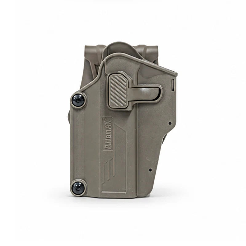 Amomax Per-Fit Adjustable Multi-Fit Paddle Holster – Left Hand FDE